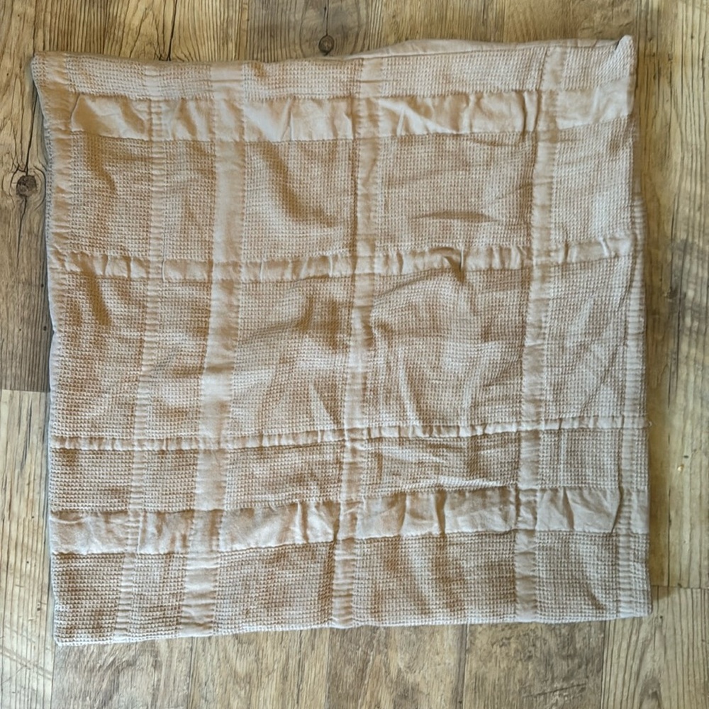 Threshold™ designed with Studio McGee Waffle Matelasse Quilt Sham Euro (27”x27”)